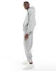 ASOS DESIGN ASOS DESIGN essentials oversized fit sweatpants in heather gray - 3