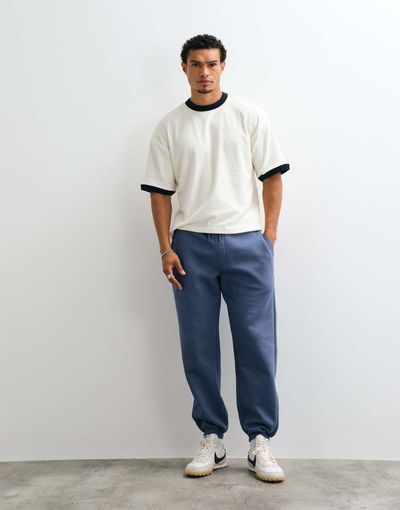 ASOS DESIGN ASOS DESIGN essentials oversized sweatpants in vintage indigo-Blue