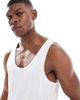 ASOS DESIGN ASOS DESIGN Essentials regular fit tank in white - 2