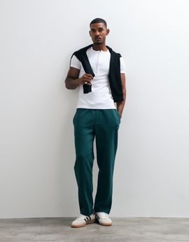 ASOS DESIGN ASOS DESIGN essentials straight leg sweatpants in dark green