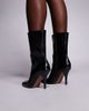 ASOS DESIGN ASOS DESIGN Everly angled toe heeled ankle boots in black - 3