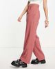 ASOS DESIGN ASOS DESIGN everyday slouch boy pants in rose-Pink - 4