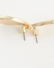 ASOS DESIGN ASOS DESIGN everyday stud earrings with teardrop design in gold tone - 3