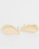 ASOS DESIGN ASOS DESIGN everyday stud earrings with teardrop design in gold tone - 4