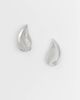 ASOS DESIGN ASOS DESIGN everyday stud earrings with teardrop design in silver tone - 1
