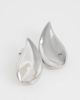 ASOS DESIGN ASOS DESIGN everyday stud earrings with teardrop design in silver tone - 4