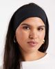 ASOS DESIGN ASOS DESIGN extra soft touch jersey headband in black - 1