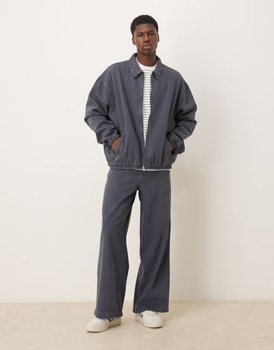 ASOS DESIGN ASOS DESIGN extreme baggy jeans in blue overdye - part of a set