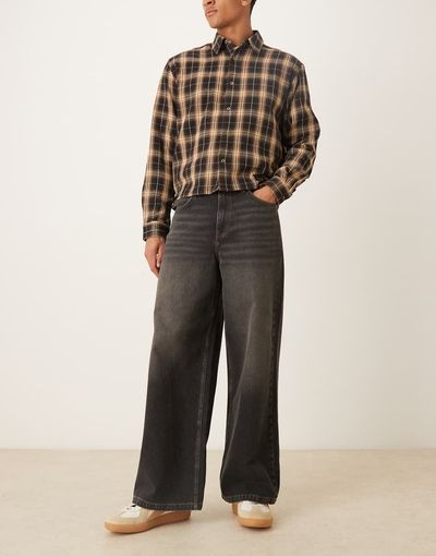 ASOS DESIGN ASOS DESIGN extreme baggy jeans in washed black