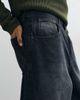 ASOS DESIGN ASOS DESIGN extreme baggy jeans in washed black with rips - 4