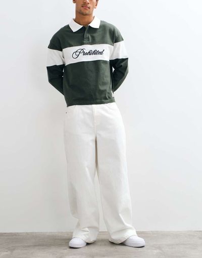 ASOS DESIGN ASOS DESIGN extreme baggy jeans in white-NEUTRAL