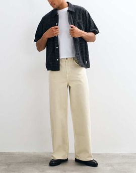 ASOS DESIGN ASOS DESIGN extreme baggy jeans in white with drawstring