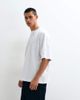ASOS DESIGN ASOS DESIGN extreme oversized henley t-shirt in white waffle - 3