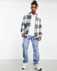ASOS DESIGN ASOS DESIGN extreme oversized shirt in brushed flannel gray buffalo check - 2
