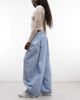 ASOS DESIGN ASOS DESIGN extreme parachute pants in techy nylon in power blue - 1
