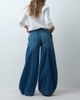 ASOS DESIGN ASOS DESIGN extreme wide leg barrel jean in vintage mid blue - 3