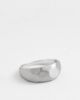 ASOS DESIGN ASOS DESIGN faceted geometric ring in silver - 1