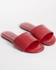 ASOS DESIGN ASOS DESIGN Faith flat sandals in red croc - 1