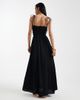 ASOS DESIGN ASOS DESIGN Faith shirred beach maxi sundress in black - 4