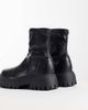 ASOS DESIGN ASOS DESIGN Fall chunky sock ankle boots in black - 4