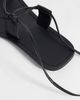 ASOS DESIGN ASOS DESIGN Fantasy premium skinny strap sandals with nuggets in black leather - 4
