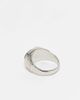 ASOS DESIGN ASOS DESIGN faux blue stone signet ring in silver - 2