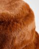 ASOS DESIGN ASOS DESIGN faux fur bucket hat in orange - 2