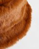 ASOS DESIGN ASOS DESIGN faux fur bucket hat in orange - 3