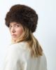 ASOS DESIGN ASOS DESIGN faux fur Cossack hat in chocolate-Brown - 4