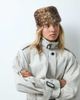 ASOS DESIGN ASOS DESIGN faux fur pillbox hat in deer print-Brown - 1