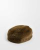 ASOS DESIGN ASOS DESIGN faux fur pillbox hat in green - 1