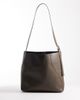 ASOS DESIGN ASOS DESIGN faux leather crossbody bag in taupe-Brown - 1