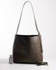 ASOS DESIGN ASOS DESIGN faux leather crossbody bag in taupe-Brown - 2