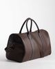 ASOS DESIGN ASOS DESIGN faux leather duffle bag in brown - 1