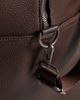 ASOS DESIGN ASOS DESIGN faux leather duffle bag in brown - 3
