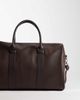 ASOS DESIGN ASOS DESIGN faux leather duffle bag in brown - 4