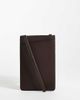 ASOS DESIGN ASOS DESIGN faux leather phone cross body pouch in brown - 1