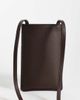 ASOS DESIGN ASOS DESIGN faux leather phone cross body pouch in brown - 4