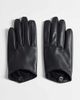 ASOS DESIGN ASOS DESIGN faux leather short gloves in black - 1