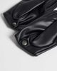 ASOS DESIGN ASOS DESIGN faux leather short gloves in black - 3