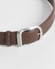 ASOS DESIGN ASOS DESIGN faux leather smart belt in brown - 3