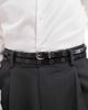 ASOS DESIGN ASOS DESIGN faux leather studded double strap skinny belt-Black - 1