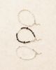 ASOS DESIGN ASOS DESIGN faux pearl and beads 3 pack bracelets in cream-White - 3