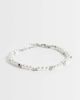 ASOS DESIGN ASOS DESIGN faux pearl and star beaded bracelet in white - 1