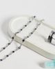 ASOS DESIGN ASOS DESIGN faux sapphire stone chain necklace in silver - 2