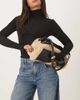 ASOS DESIGN ASOS DESIGN faux shearling tote with contrast panel in oatmeal-Neutral - 3