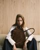 ASOS DESIGN ASOS DESIGN faux suede belted tote bag in chocolate-Brown - 4