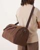 ASOS DESIGN ASOS DESIGN faux suede carryall bag in brown - 3