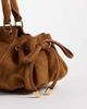 ASOS DESIGN ASOS DESIGN faux suede multi pocket grab bag in tan-Brown - 3