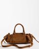 ASOS DESIGN ASOS DESIGN faux suede multi pocket grab bag in tan-Brown - 4
